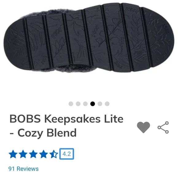 Skechers BOB'S Keepsakes Lite-Cozy Blend Slippers - Picture 4 of 6